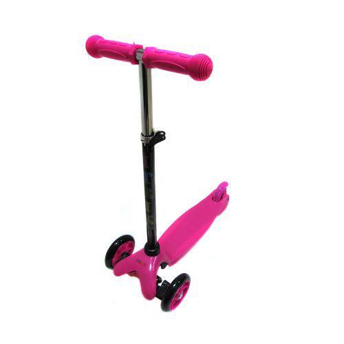 Дитячий самокат триколісний iTrike Scooter 3-013-4-D Pink (005554)