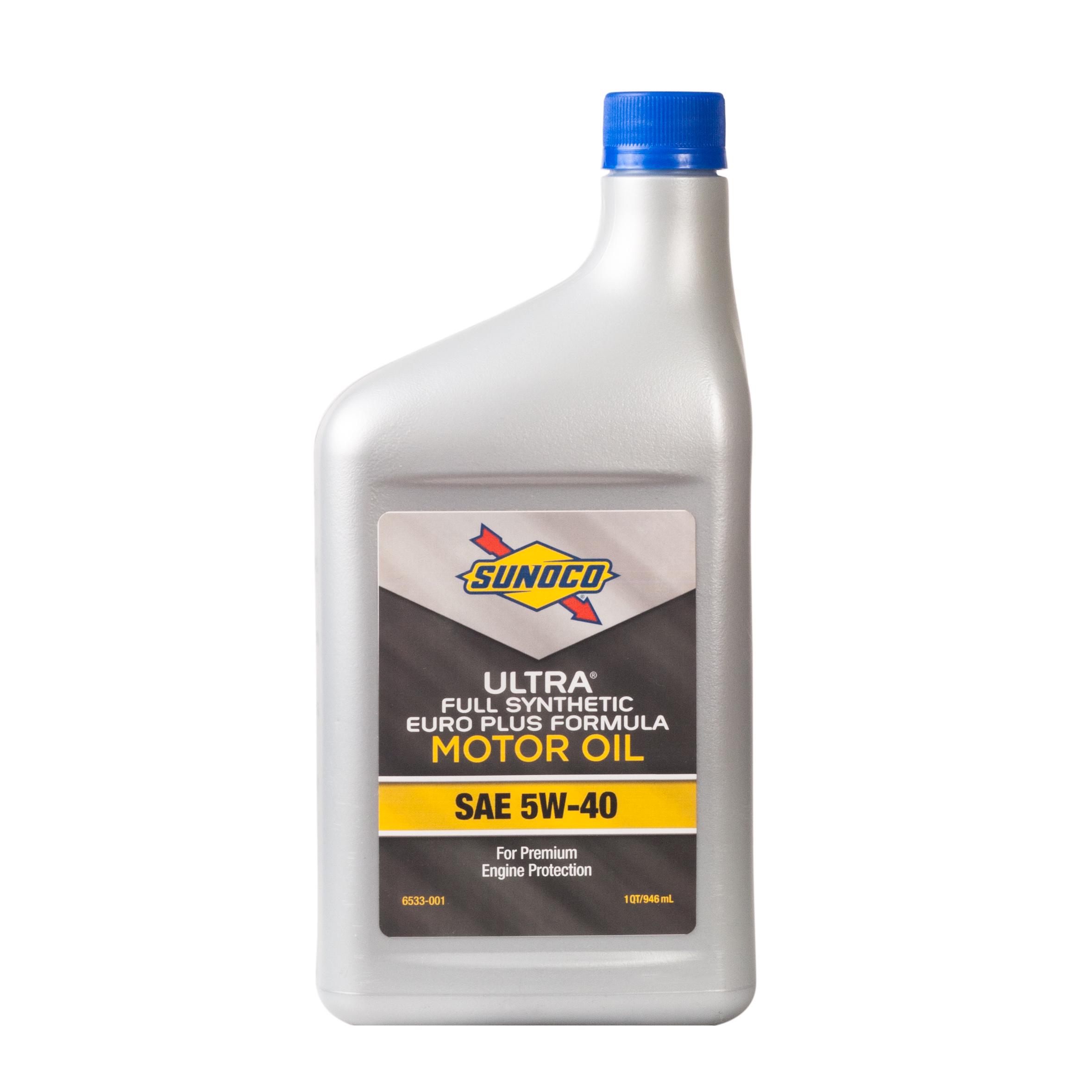 Моторне мастило Sunoco Ultra Full Syn Euro Plus 5W-40 Комплект 12 шт Х 0.946 л (202)