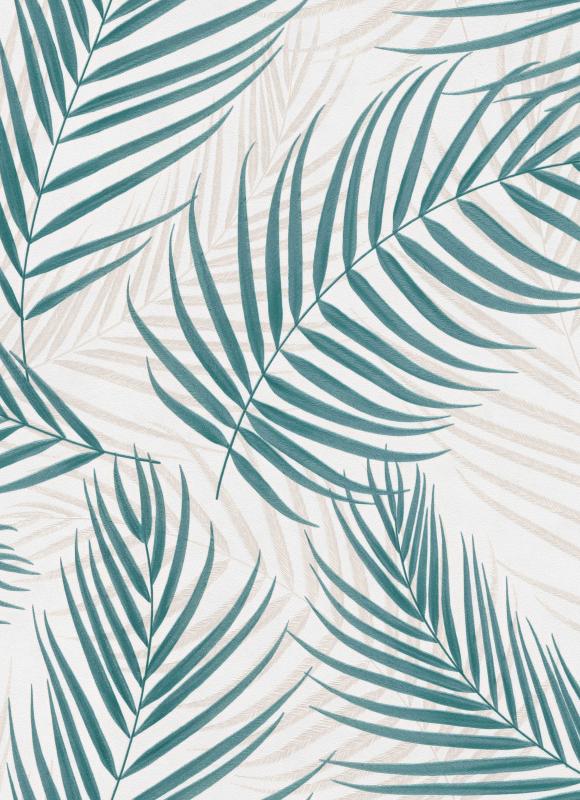 Виниловые обои на флизелиновой основе Erismann Fashion for Walls 3 12101-19 Бирюзовый