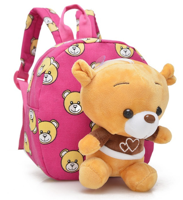 Рюкзак дитячий Little Bear KJ00266 Рожевий (tau_krp240_00266)