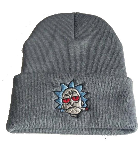 Шапка Jsstore Рик и Морти Limited Edition One Size Серая