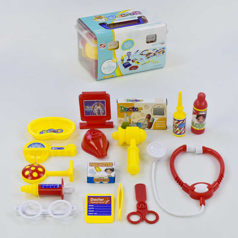 Игровой набор Маленький доктор 8402В-1 16 предметов (2-8402В1-49341)