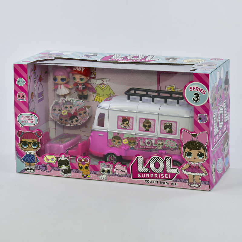 Набор с куклами LOL ТМ 855 В Бело-розовый (2-ТМ855В-73867)