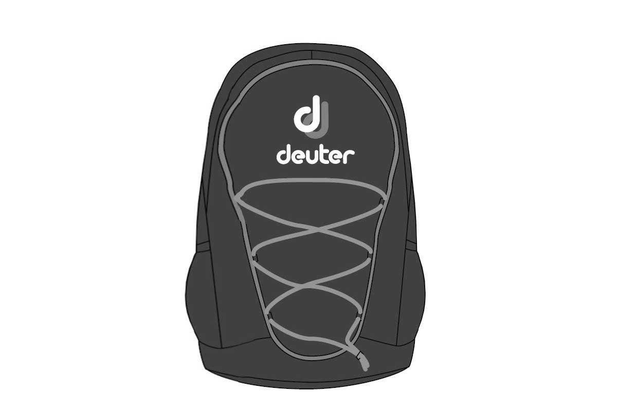 Чохол Deuter Mini Go-Go Black-Titan (1052-75354 7490)