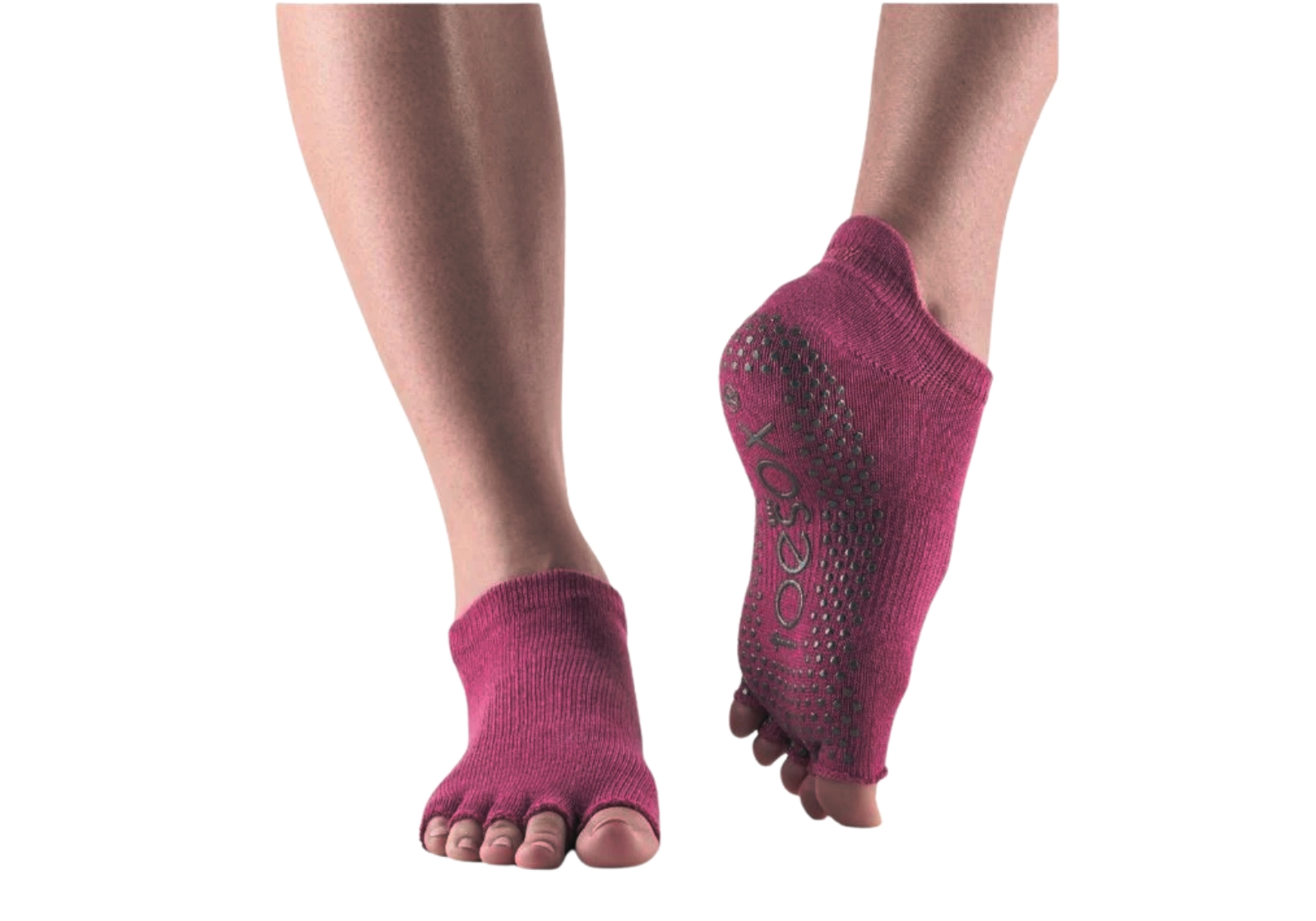 Носки для йоги ToeSox Half Toe Low Rise M 39-42.5 Violet