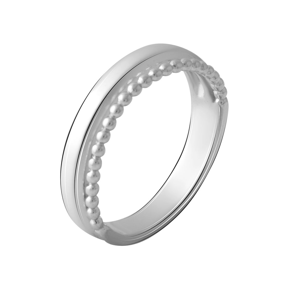 Серебряное кольцо SilverBreeze без камней (2067825) 16 размер