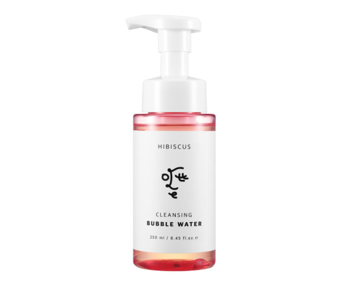 Міцелярна вода з екстрактом гібіскусу та пребіотиками Ottie Hibiscus Cleansing Bubble Water 250 мл 8809708710073