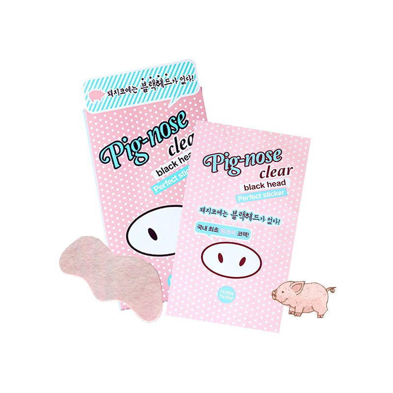 Пластырь для очищения лица от черных точек Holika Holika Pig-Nose Clear Black Head Perfect Sticker 1 шт (8806334341664)