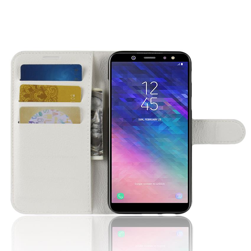 Чохол-книжка Litchie Wallet Samsung A605 Galaxy A6 Plus 2018 White (lwwh0208)