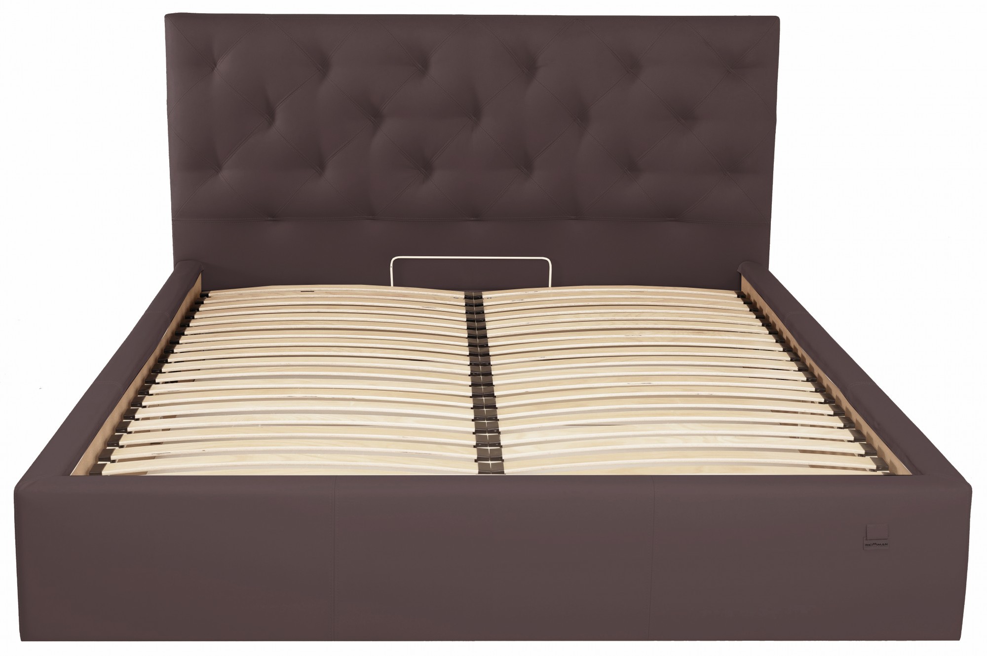 Кровать Richman Бристоль 140 х 200 см Флай 2231 С подъемным механизмом и нишей для белья Темно-коричневая