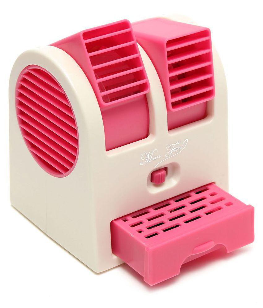 Міні-кондиціонер вентилятор Mini Fan UKC HB-168 ARCTIC AIR COOLER Рожевий (200719)