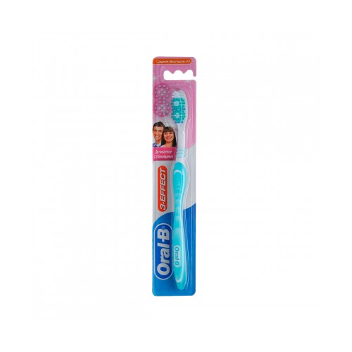 Зубна щітка ORAL-B 3D Effect Делікатне відбілювання 40, середня (MM00379)