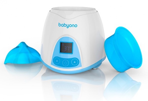 Подогреватель-стерилизатор электронный BabyOno 218 Белый с голубым
