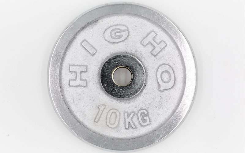 Млинці диски хромовані HIGHQ SPORT TA-1454-10S 10кг