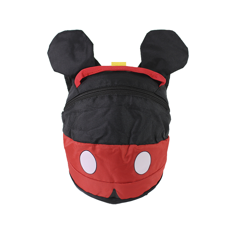 Дитячий рюкзак Lesko W640 Mickey Mouse Чорний з червоним (6822-23553)