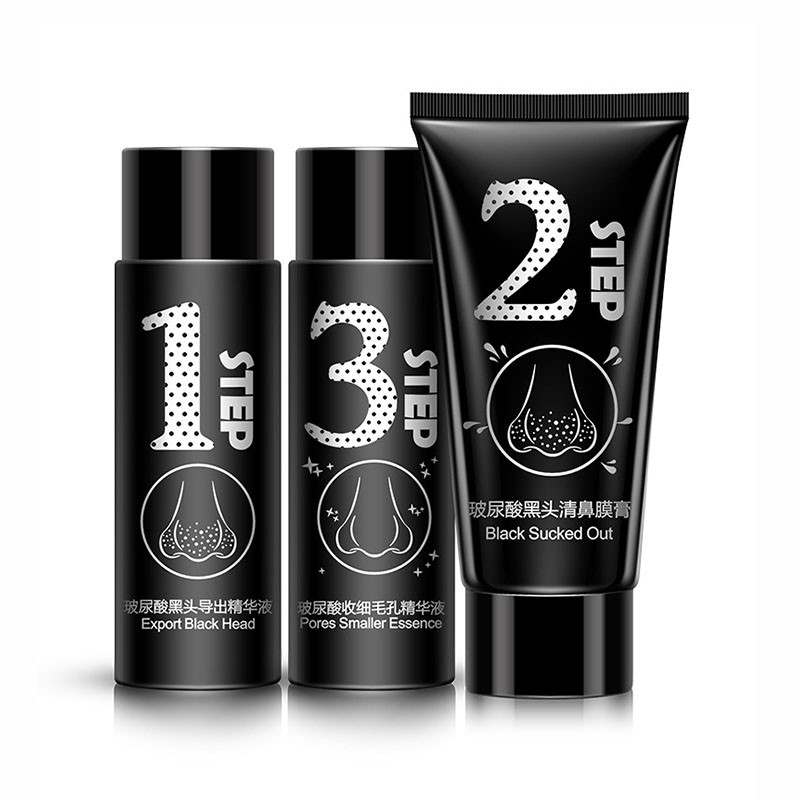 Набор 3в1 ONE SPRING Hyaluronic Blackheads Pores Trilogy Suite для удаления прыщей и черных точек