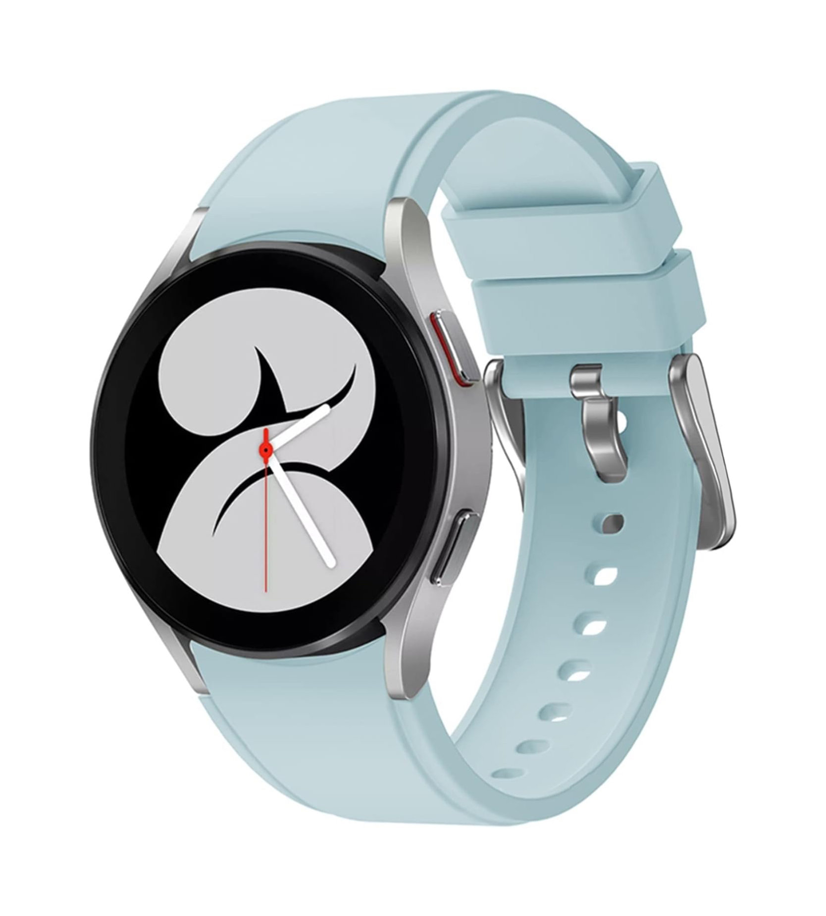 Ремешок силиконовый для смарт часов BeWatch Four Samsung Galaxy Watch 4 / 5 / Pro Бирюзовый (0133309)