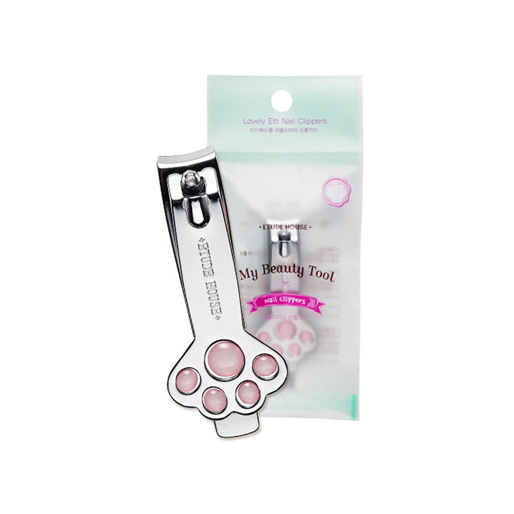 Кусачки для ногтей Etude House My Beauty Tool Lovely Etti Nail Clippers 1 шт (8806199403699)
