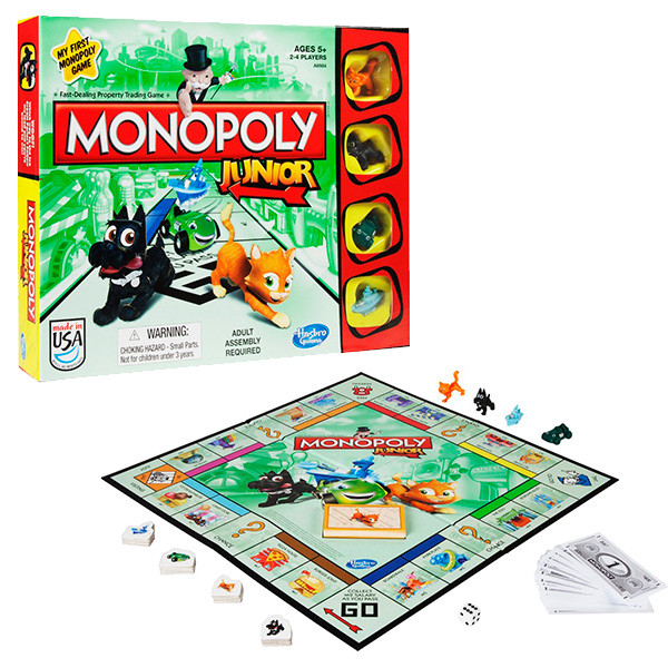  Настольная игра Hasbro Monopoly Моя первая Монополия (hub_np2_0238)