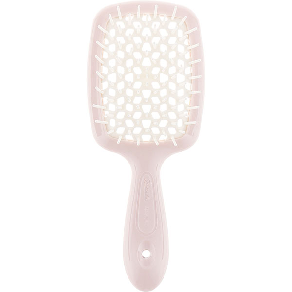 Щітка для волосся пудрова з білим Superbrush Janeke