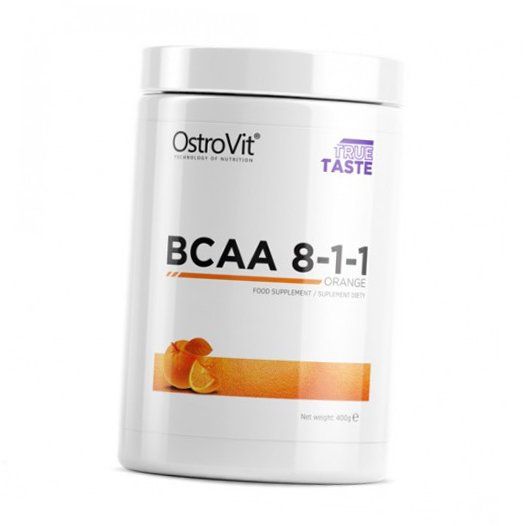 Аминокислоты Pure BCAA 8:1:1 Ostrovit 400г Апельсин (28250003)