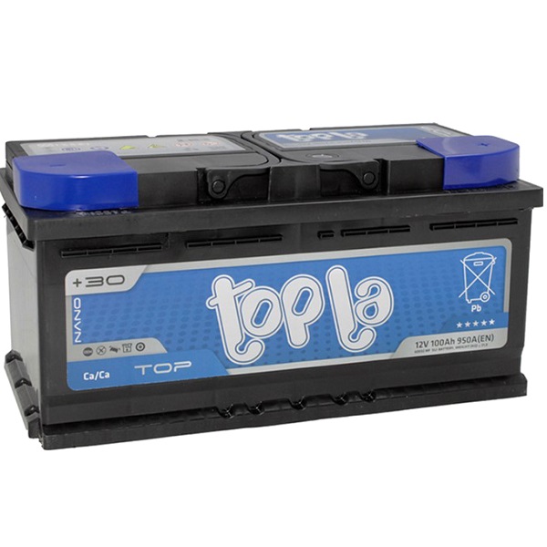 Автомобильный аккумулятор Topla 100 Ah/12V Top Euro (118600)
