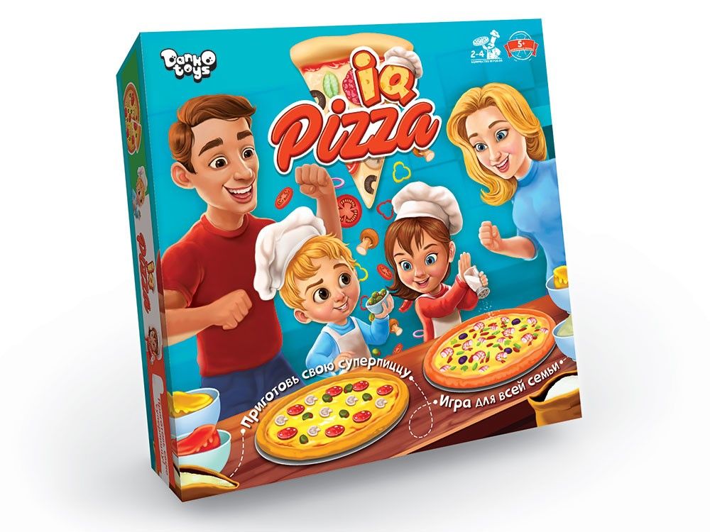 Настільна гра IQ Pizza рус Dankotoys (G-IP-01)