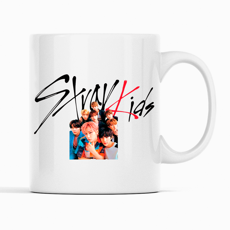 Чашка Кавун Група Stray Kids 320 мл Білий (К001710)
