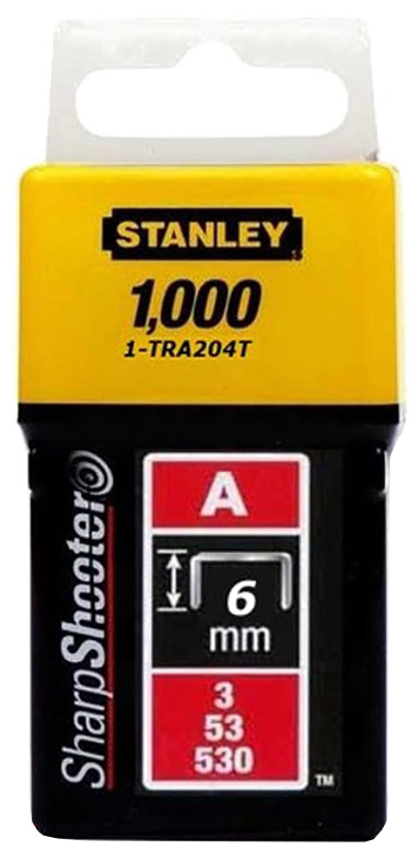 Cкоби Stanley Light Duty (1-TRA204T) (6227194)
