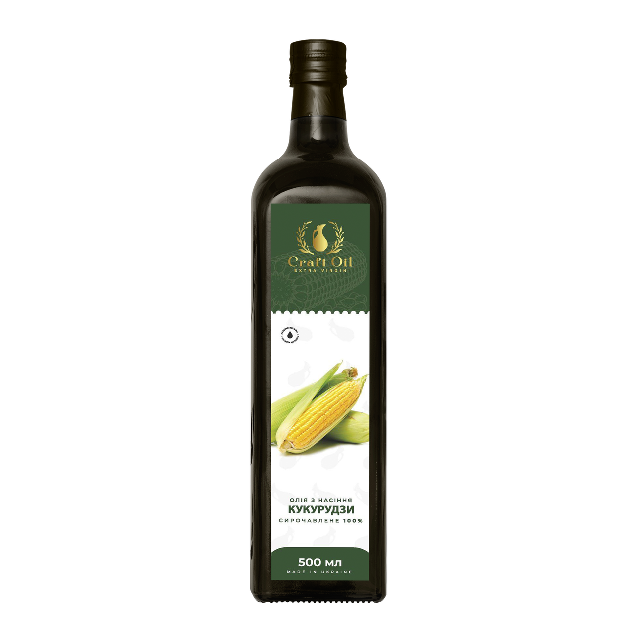 Масло кукурузное холодного отжима Craft Oil 500 мл (2445270674)