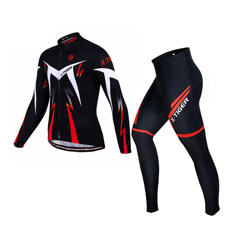 Велокостюм для мужчин X-Tiger XM-CT-013 Trousers XXL Красный (5107-17489)