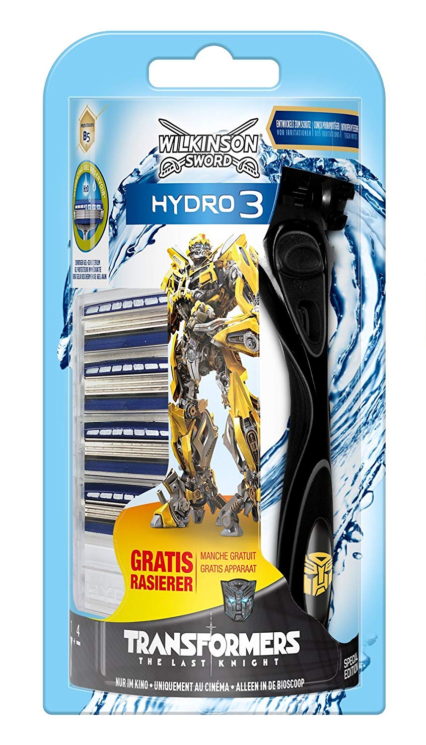 Верстат для гоління Wilkinson Sword Schick Hydro 3 Transformers 5 шт (1049)