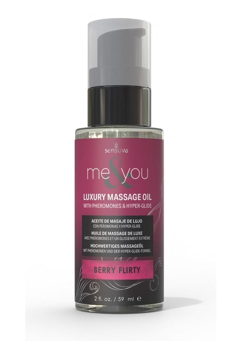 Массажное масло Sensuva Me&You Berry Flirty Wild Berries 59 мл