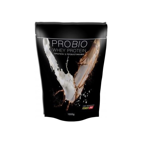 Протеин Power Pro Probio Whey Protein 1000 g /25 servings/ Моккачино