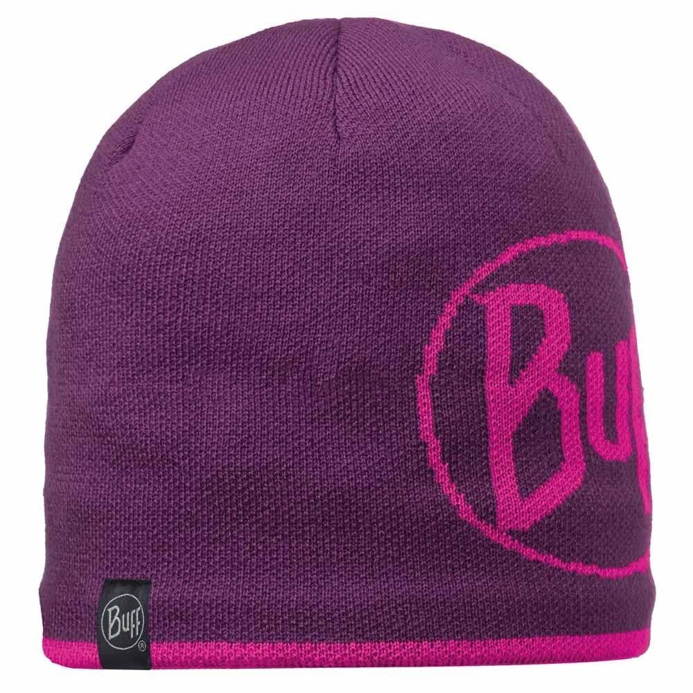 Шапка Buff Knitted & Polar Hat Logo Plum (1033-BU 111000.622.10.00)