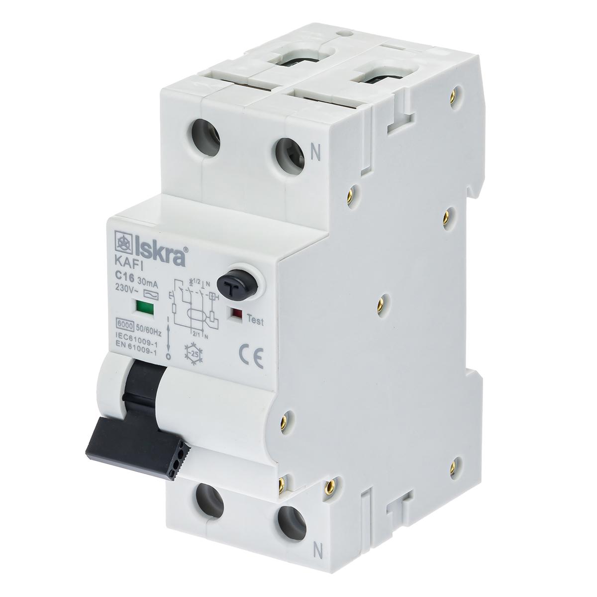 Диференціальний вимикач ISKRA KAFI2C16A автоматичний (786100867000)