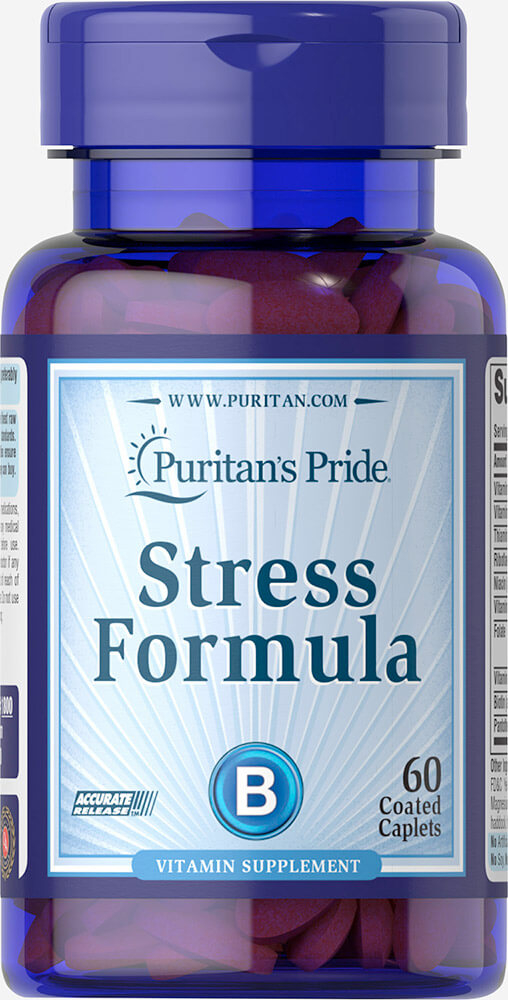 Витамины Puritans Pride Стресс формула 60 капсул (31045)