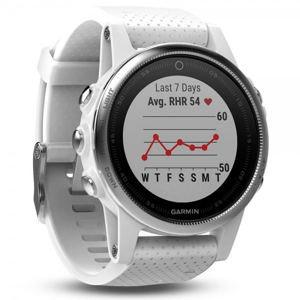 Смарт-годинник Garmin Fenix ​​5S White with White Band 010-01685-00 (F00147561)