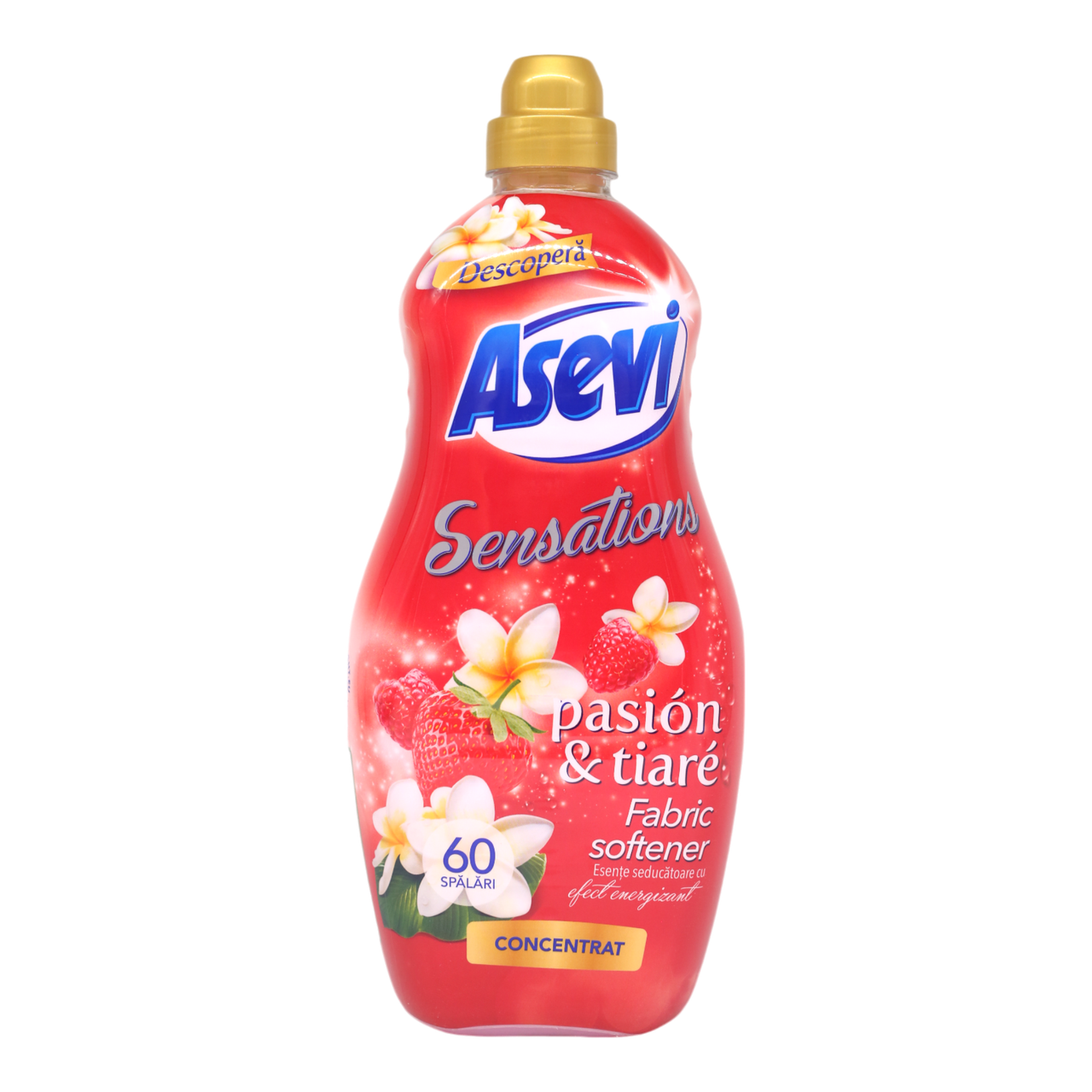 Кондиционер для стирки концентрированный ASEVI Pasion Sensations 60 стирок 1,44 л