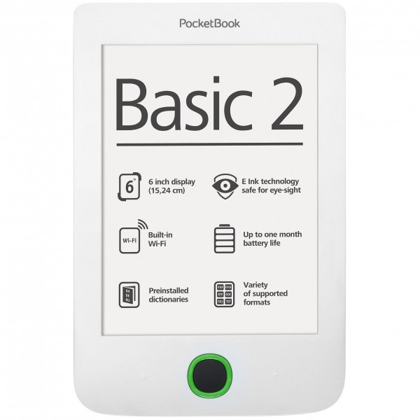 Электронная книга PocketBook 614 White (F00112744)