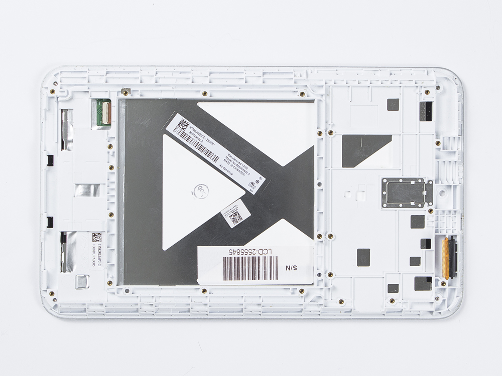 Модуль: тачскрин + LCD для планшетного ПК Asus MeMO Pad 8 ME180A K00L Дисплей B080EAN02.0 1280 x 800 31pin з рамкою White (A542)