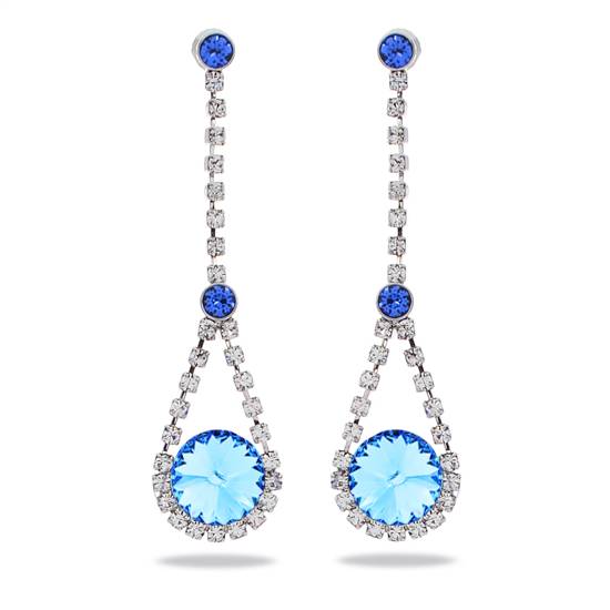 Сережки KOBI Lafita зі Swarovski (7440-3074-41-32)
