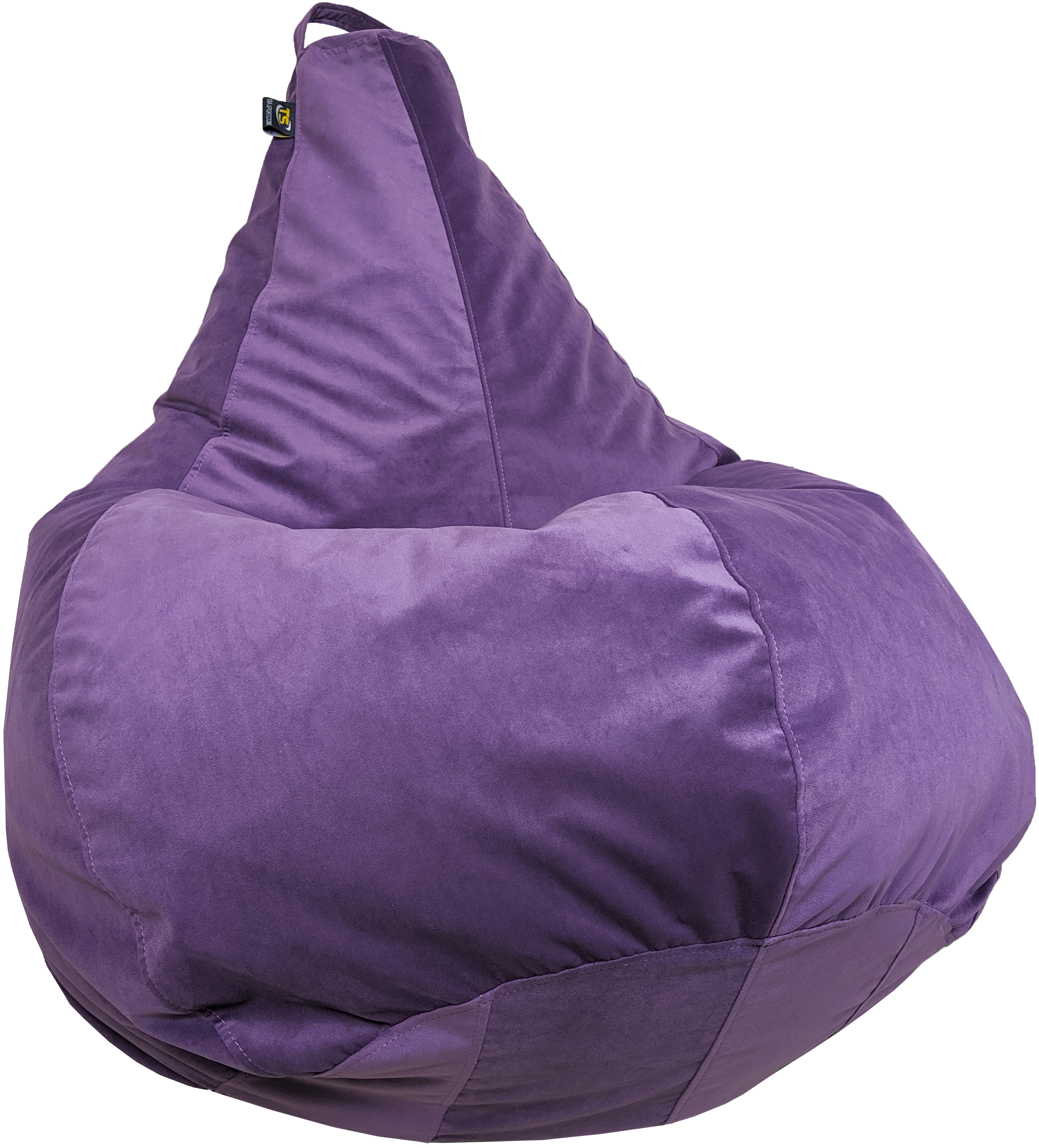 Крісло груша Tia-Sport Велюр 120х90 см фіолетовий (sm-0237-5)