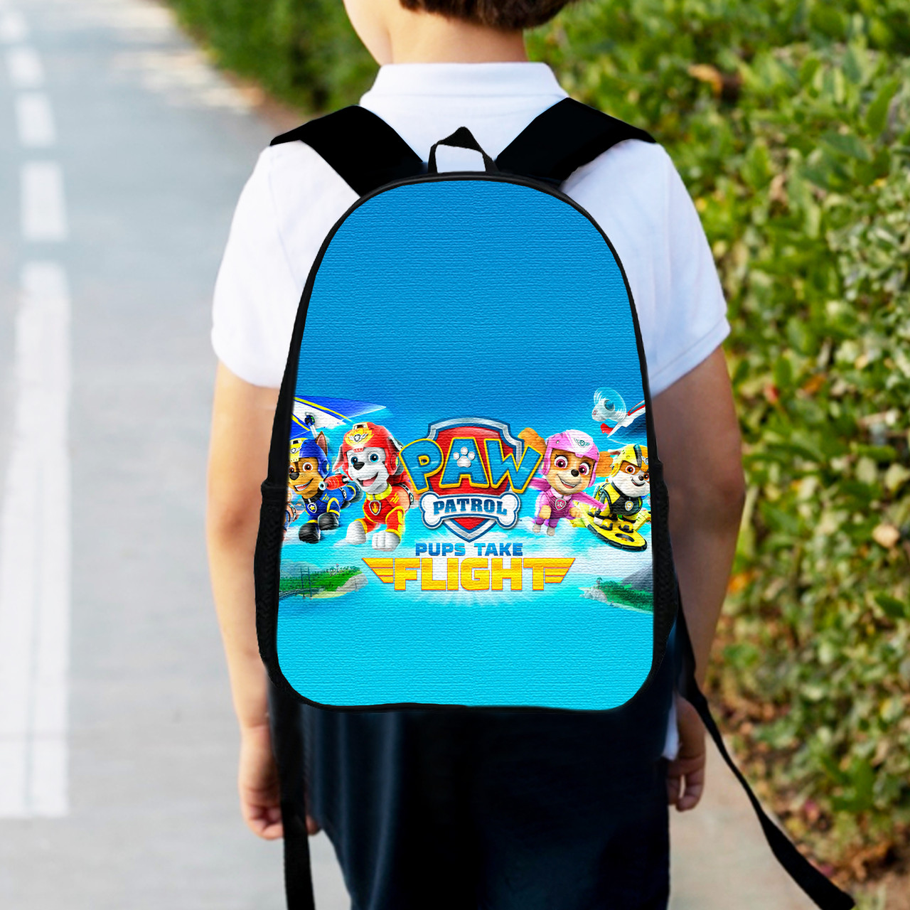 Дитячий рюкзак Paw Patrol (Щенячий патруль) 34х27х13 см, водонепроникний, різнокольоровий
