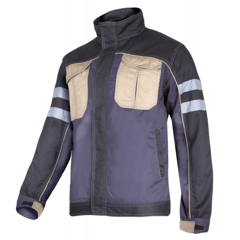 Куртка захисна LahtiPro 40408 XL Темно-сірий
