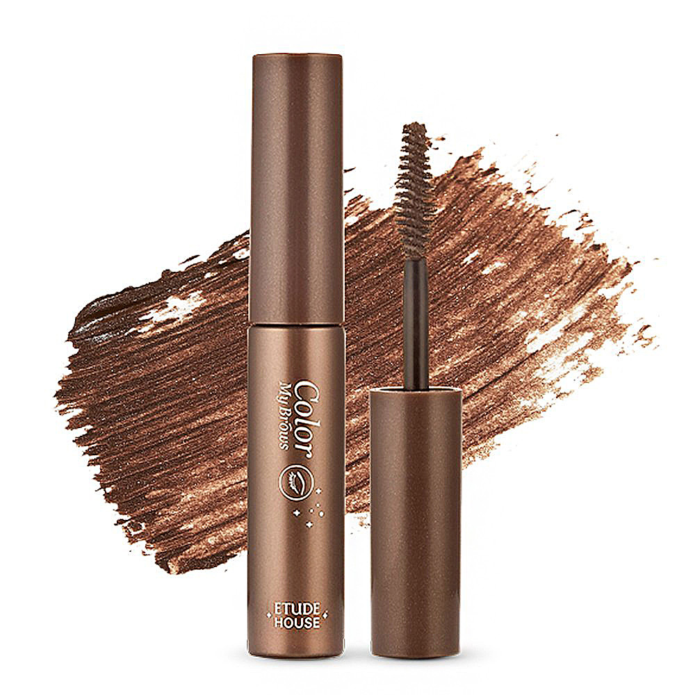 Туш для брів Etude House Color My Brows #01 Rich Brown 4.5 г 8806199412790