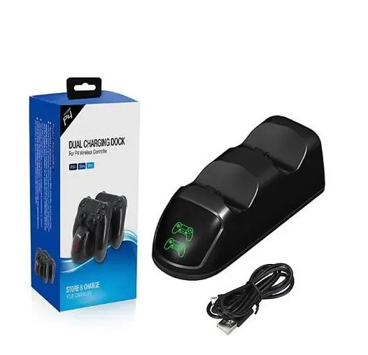 Зарядная станция Dobe PS4 Black