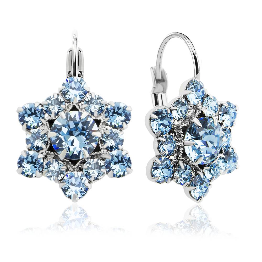Сережки KOBI Virginie зі вставками Swarovski (7440-5146-12-32)