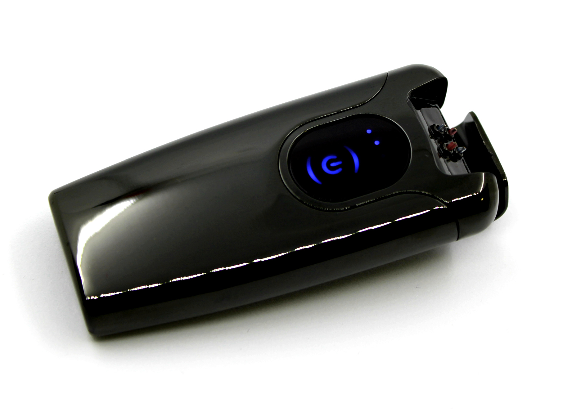 Электроимпульсная USB-зажигалка HF-11 Черная (200483)