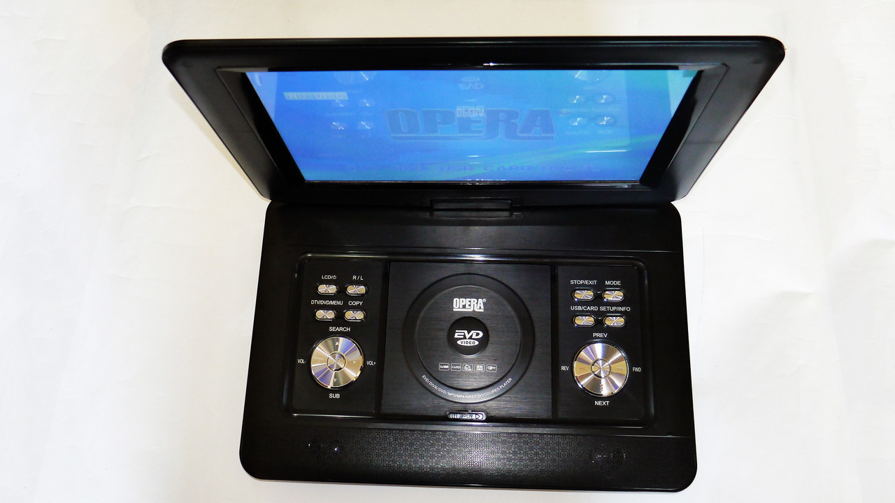 Портативний DVD-програвач із Т2 Opera 1580 Black (3sm_757045960)